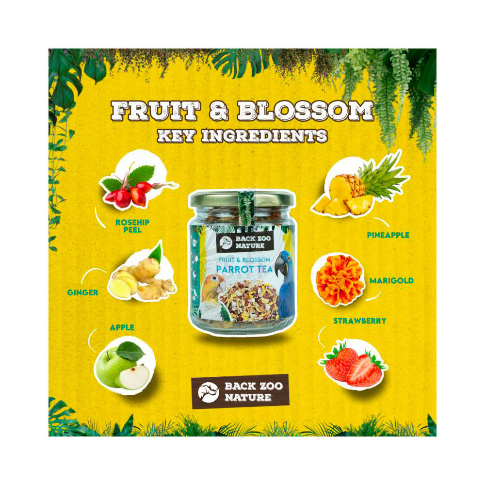 Nature Parrot Tea Fruit and Blossom 80g