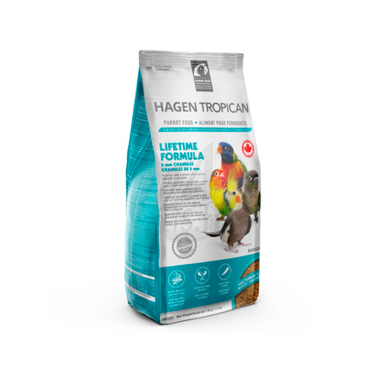 Hagen Tropican Lifetime Formula Granules for Cockatiels 1,8 kg