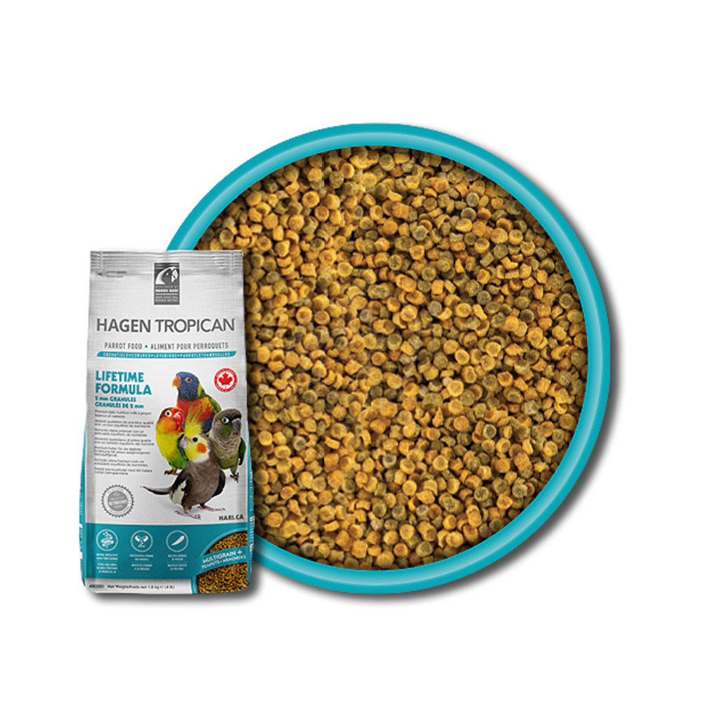 Hagen Tropican Lifetime Formula Granules for Cockatiels 1,8 kg