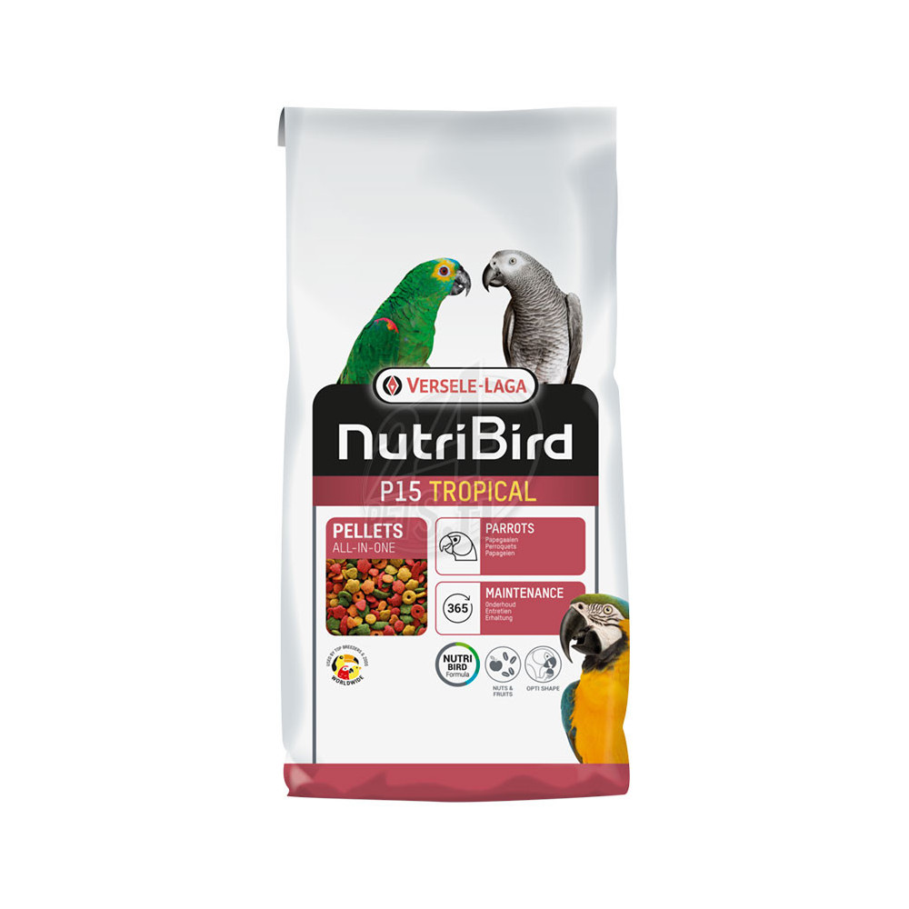 Versele-Laga Nutribird P15 Tropical Parrots 3 kg
