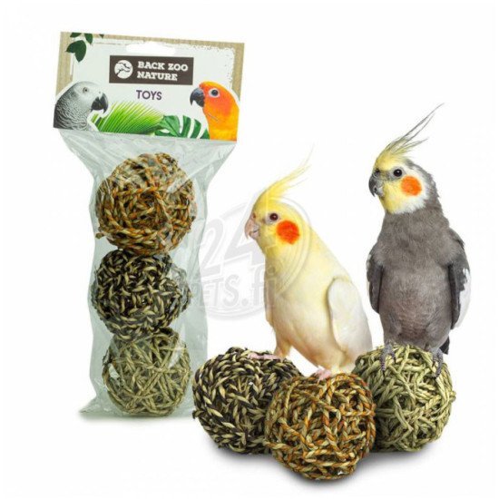 Nature Giant Seagrass Balls 3 pcs