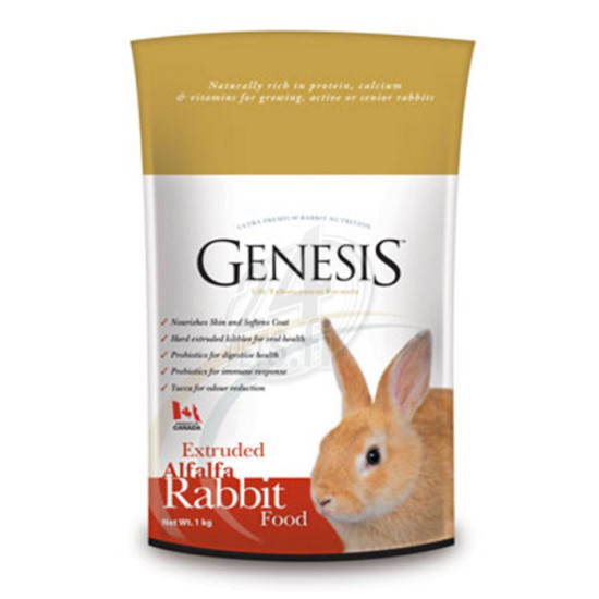Genesis Alfalfa Rabbit Food 1 kg  pvm 4.4.26