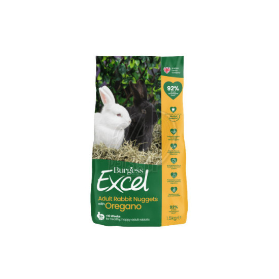 Burgess Excel Rabbit Adult Oregano 1,5 kg