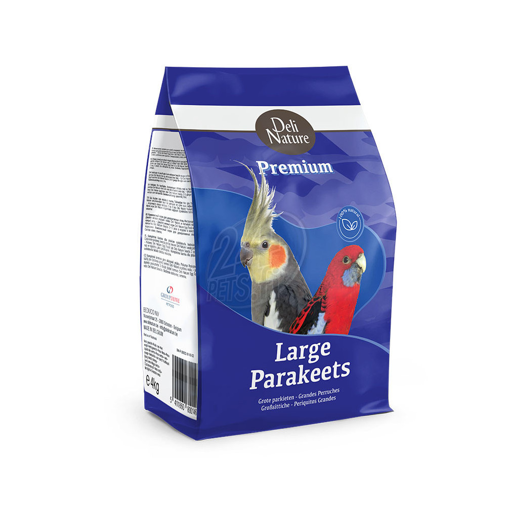 Deli Nature Premium Large Parakeets 4 kg