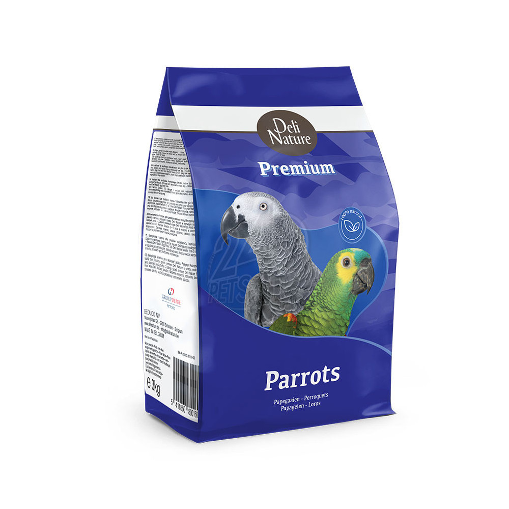 Deli Nature Premium Parrots With Fruit 3 kg