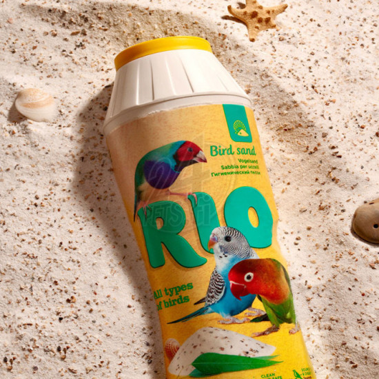 Rio Bird sand with eucalyptus extract and seashells 2 kg