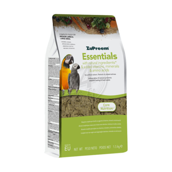 ZuPreem Essentials Natural M/L 1,5 kg