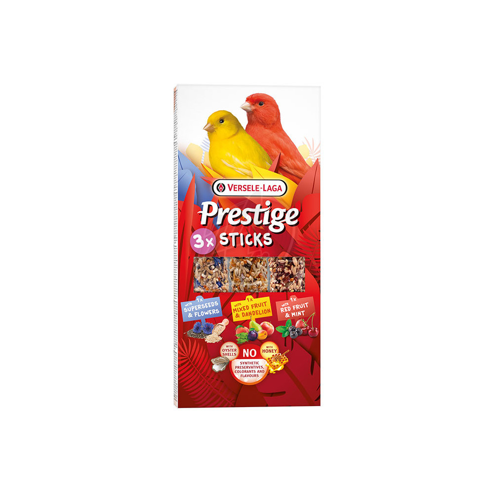 Versele-Laga Prestige 3xSticks Kanarialinnuille 90g