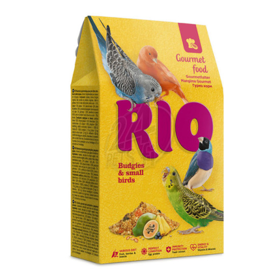 Rio Gourmet food for Budgies and Small Birds 250g