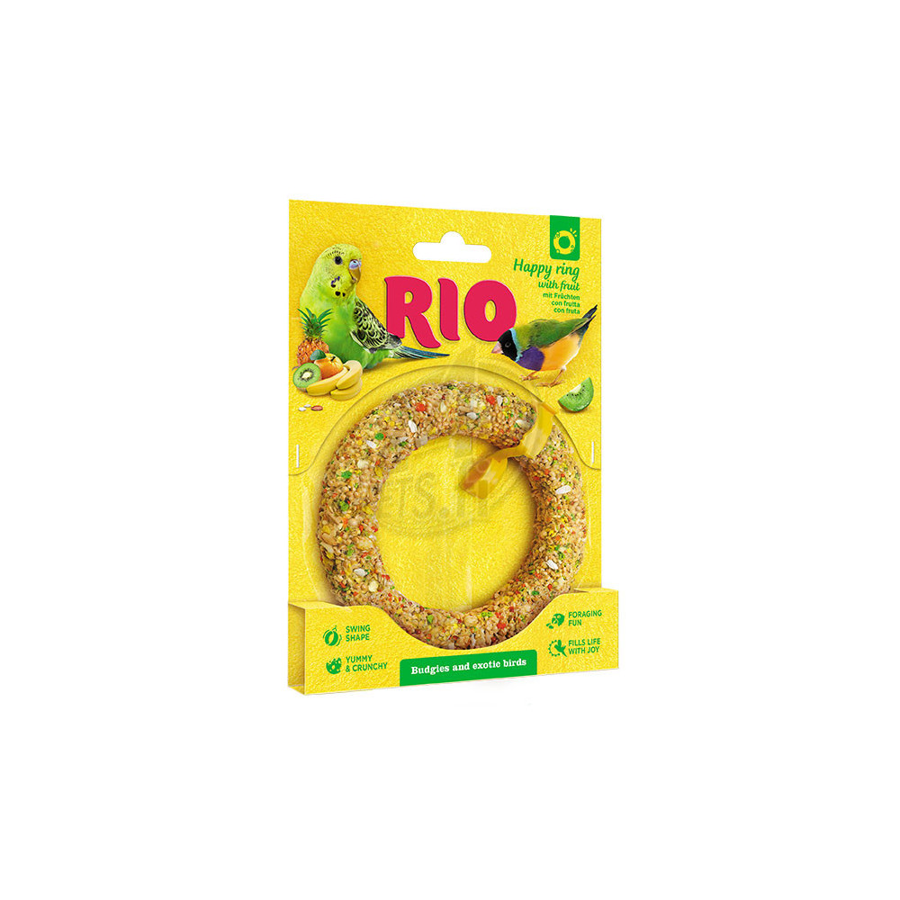 Rio Happy Ring for budgies and exotic birds 80g