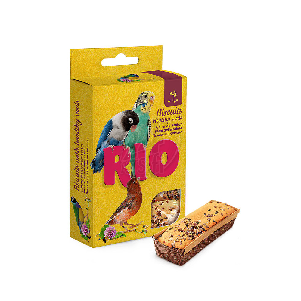 Rio Biscuits with healthy seeds for all types of birds 7g
