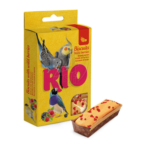 Rio Keksit kaikille linnuille Villimarjoilla 5x7g