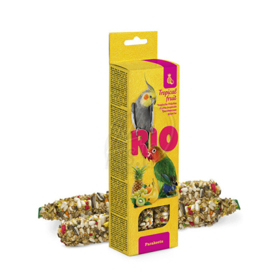 Rio Sticks for parakeets with Tropical Fruit 2x40g