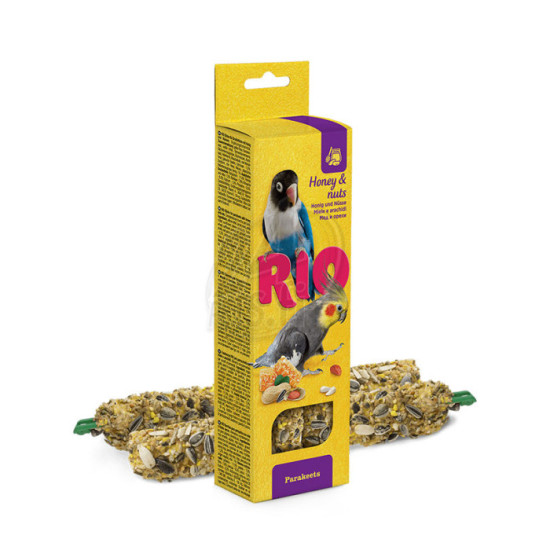 Rio Sticks for parakeets with Honey and Nuts 2x75g