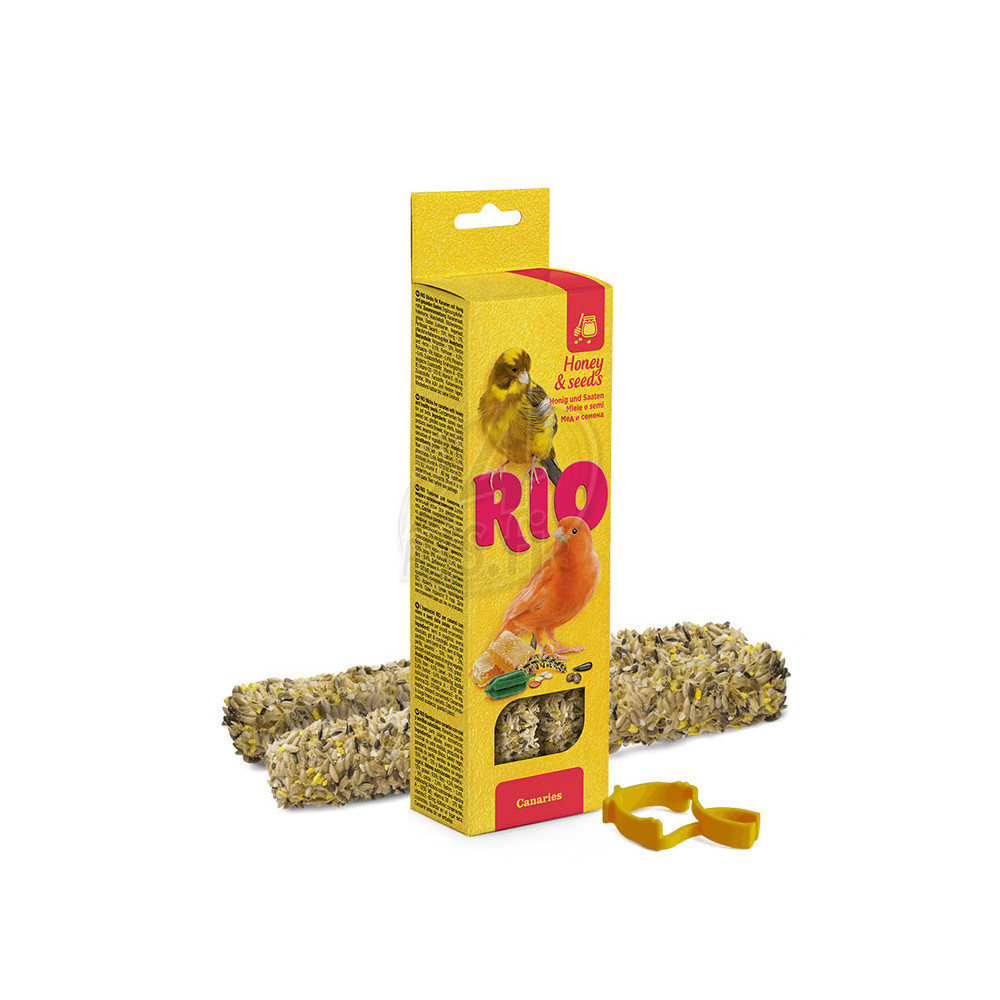 Rio Sticks Hunaja ja Siemenet Kanarialinnuille 2x40g