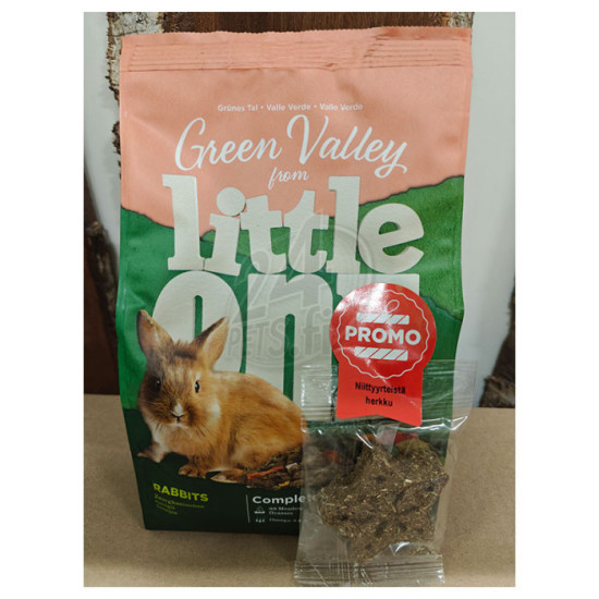 LittleOne Green Walley Fibrefood for Rabbits 750g