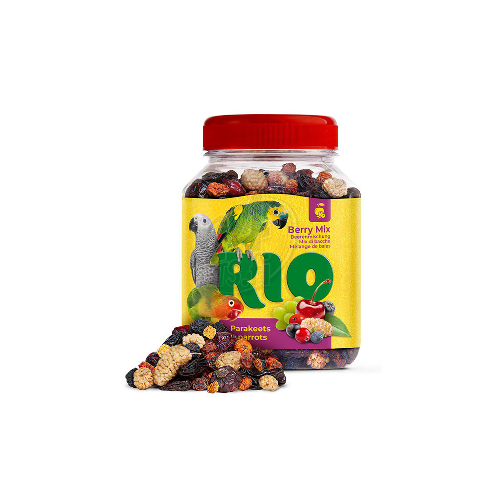 Rio Berry Mix for parakeets and parrots 190g