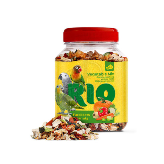 Rio Vegetable mix for parakeets and parrots 150g