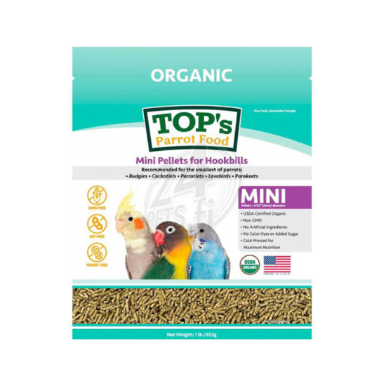 TOPs Organic Pellets for Small bird 340g