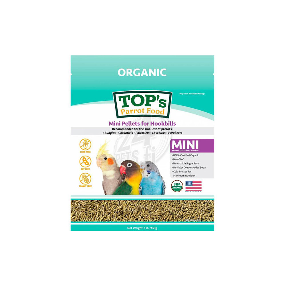 TOPs Organic Mini Pellets 453g