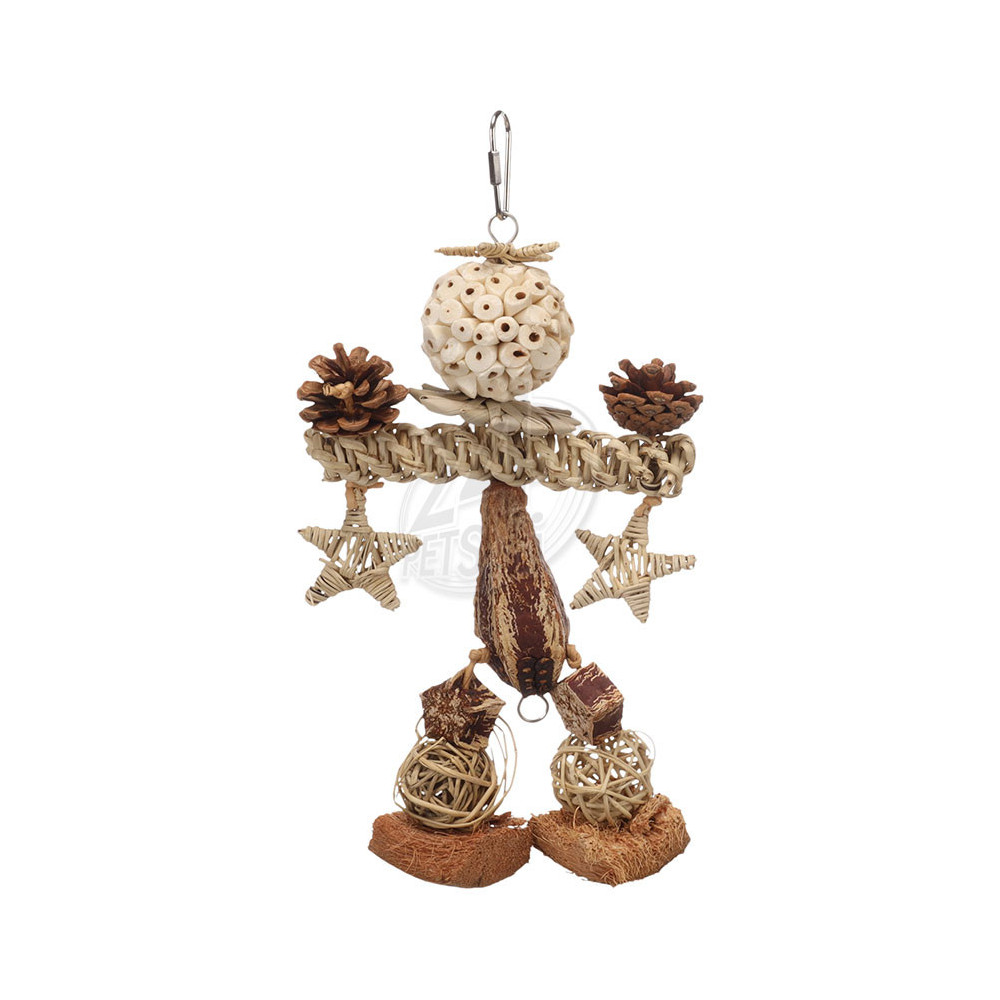 Parakeet Toy Kiko Brown 