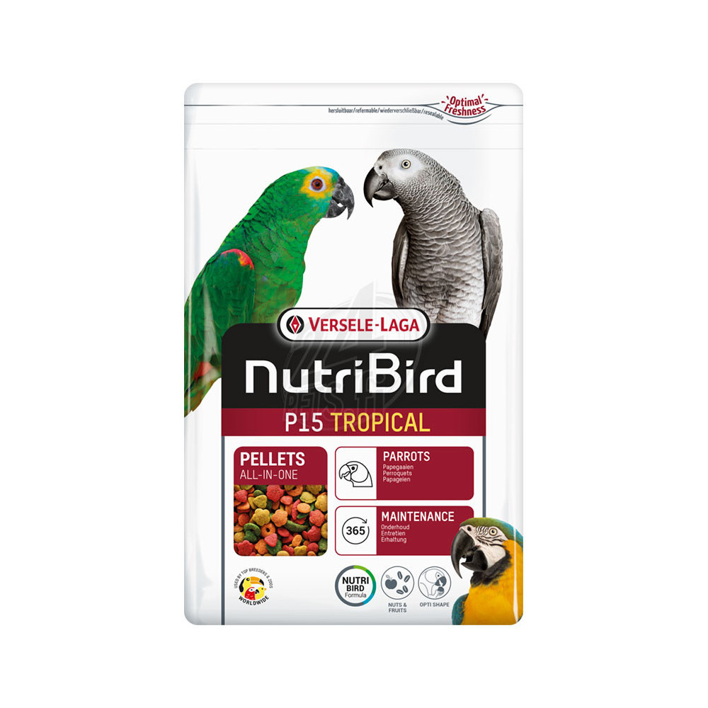 Versele-Laga Nutribird P15 Tropical Parrots 1kg