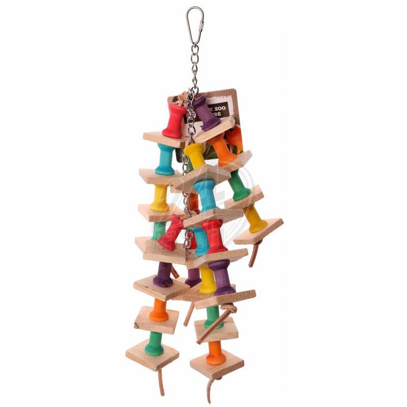 back-zoo-nature-wooden-pillar-strings